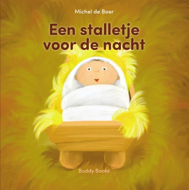 Een stalletje voor de nacht - 5 ex. – Michel de Boer – boek cover
