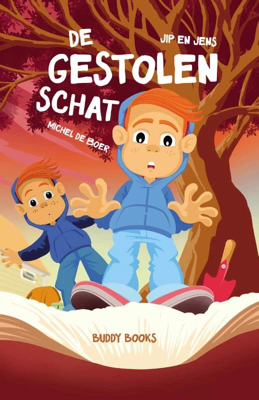 De gestolen schat – Michel de Boer – boek cover