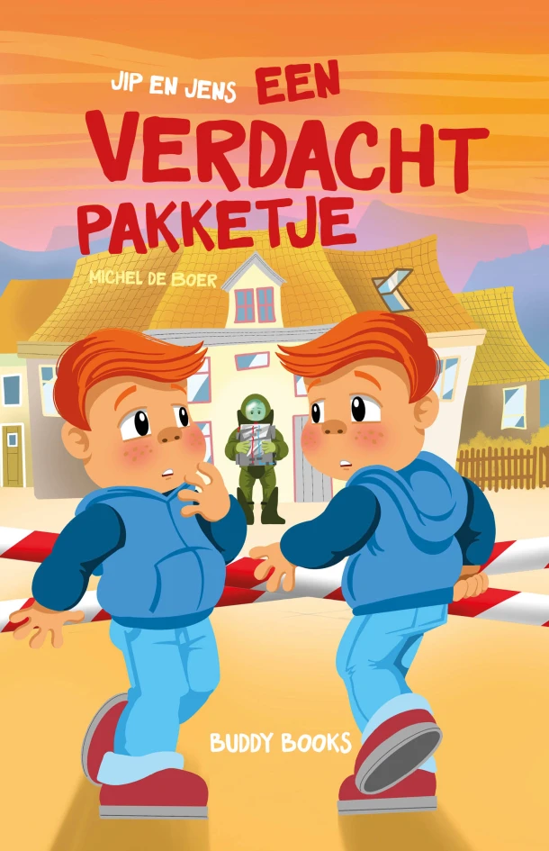 Een verdacht pakketje – Michel de Boer – boek cover