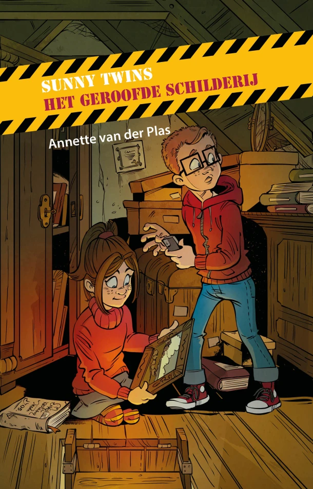 Het geroofde schilderij – Annette van der Plas – boek cover