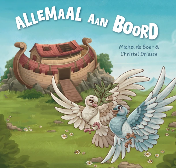 Allemaal aan boord – Michel de Boer – boek cover