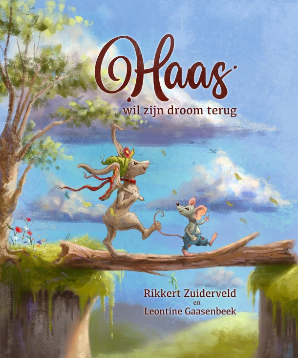 Haas wil zijn droom terug – Rikkert Zuiderveld – boek cover