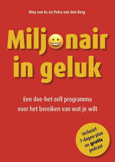 Miljonair in geluk – Riny van As – boek cover
