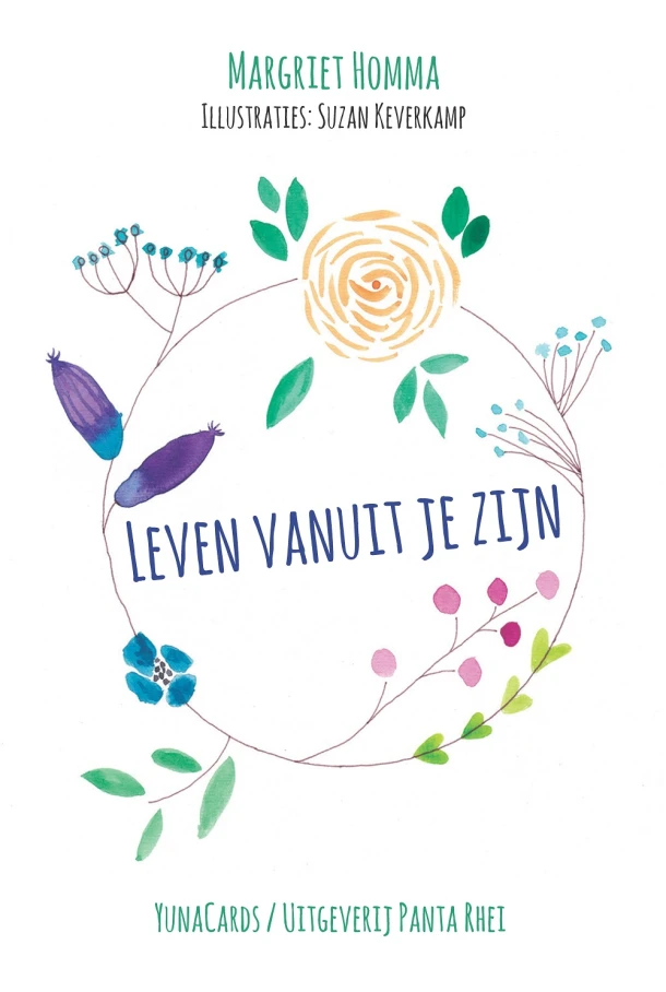 Leven vanuit je zijn – Margriet Homma – boek cover