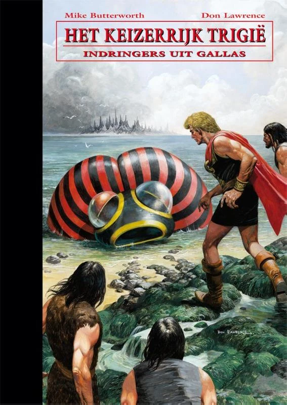 Indringers uit Gallas – Don Lawrence – boek cover