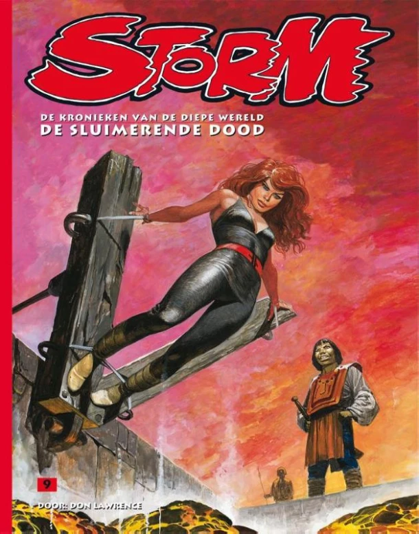 De sluimerende dood – Don Lawrence – boek cover