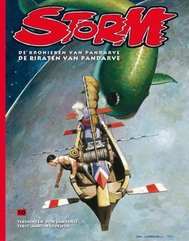 De piraten van Pandarve – Don Lawrence – boek cover