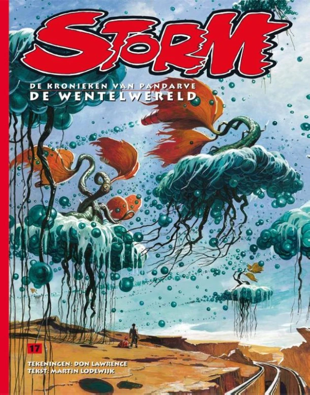De wentelwereld – Don Lawrence – boek cover