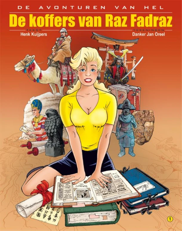 De koffers van Raz Fadraz – Henk Kuijpers – boek cover