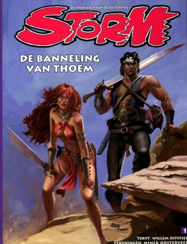 De banneling van Thoem – Willem Ritstier – boek cover