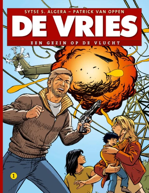 Een gezin op de vlucht – Sytse S Algera – boek cover