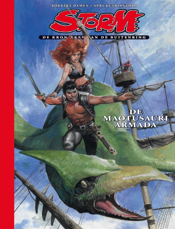 De Maotusauri armada – Robbert Damen – boek cover