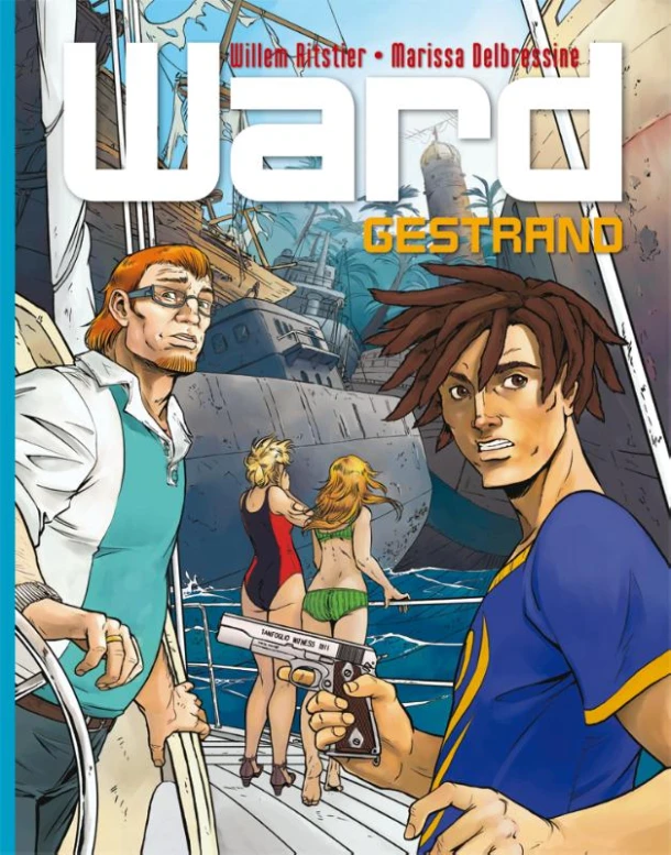 Gestrand – Marissa Delbressine – boek cover