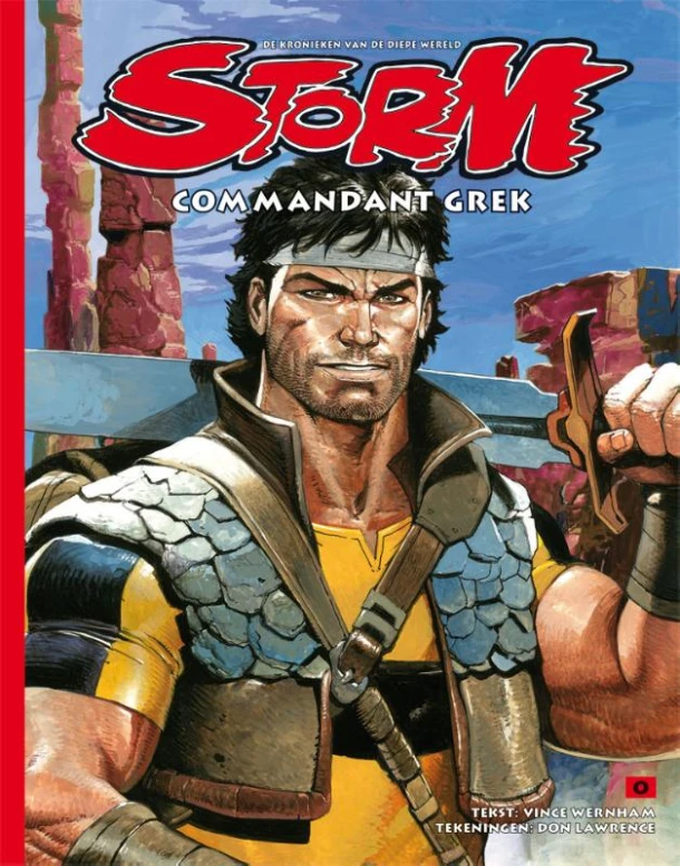 Commandant Grek – Don Lawrence – boek cover