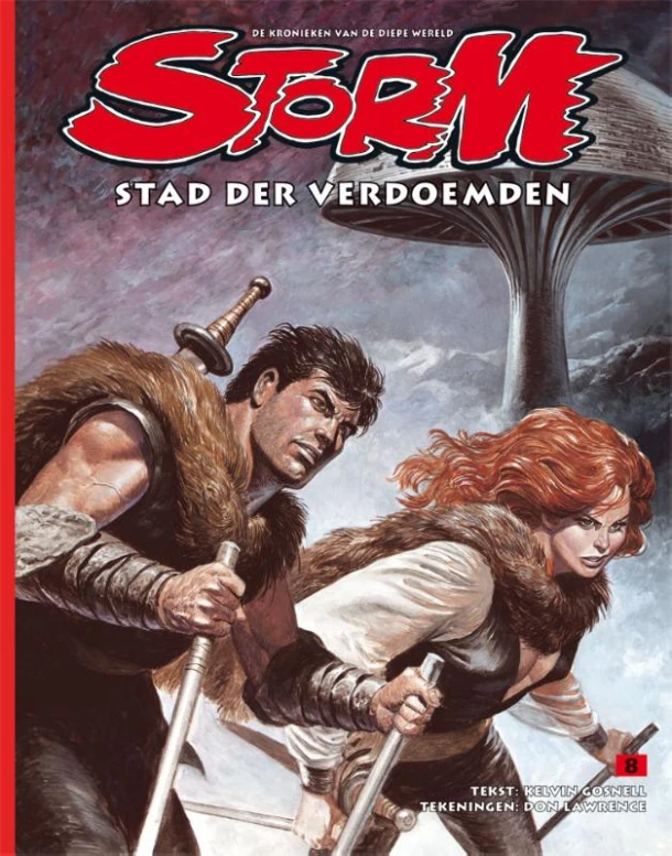 8 Stad der verdoemden – Kelvin Gosnell – boek cover