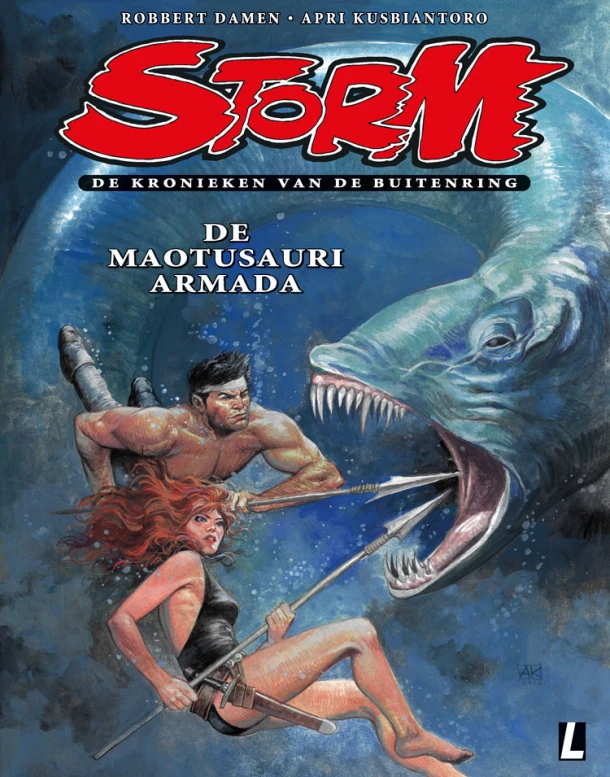 De Maotusauri armada – Robbert Damen – boek cover