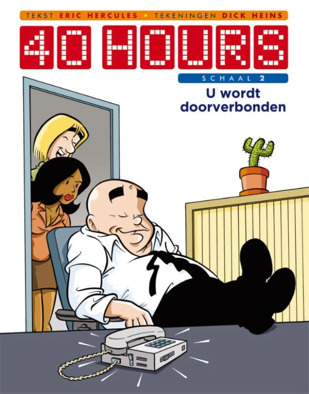 U wordt doorverbonden – Dick Heins – boek cover