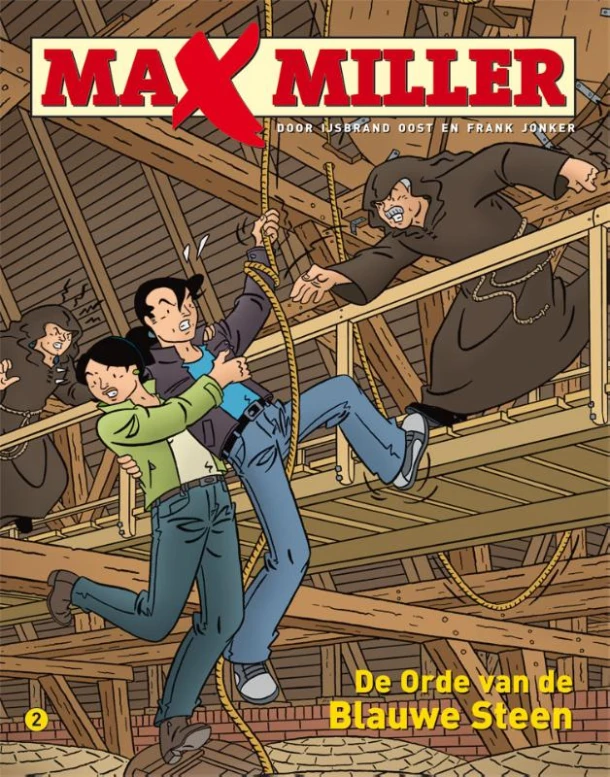 Max Miller 2 - De orde van de blauwe steen – IJsbrand Oost – boek cover