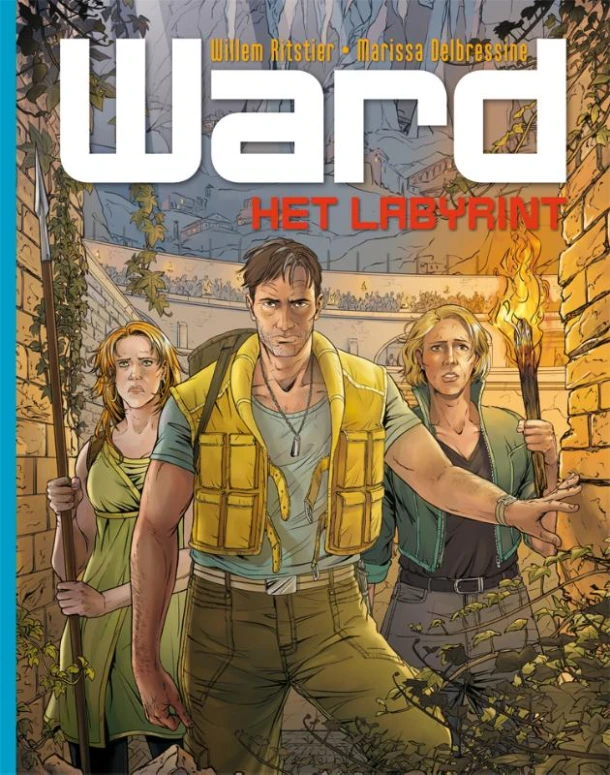 Het labyrint – Willem Ritstier – boek cover