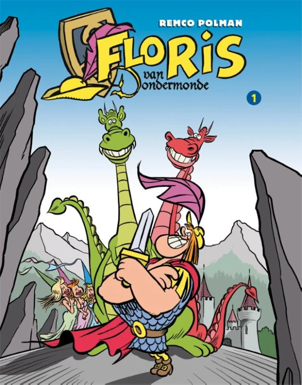 Heer Floris steekt de draak – Remco Polman – boek cover