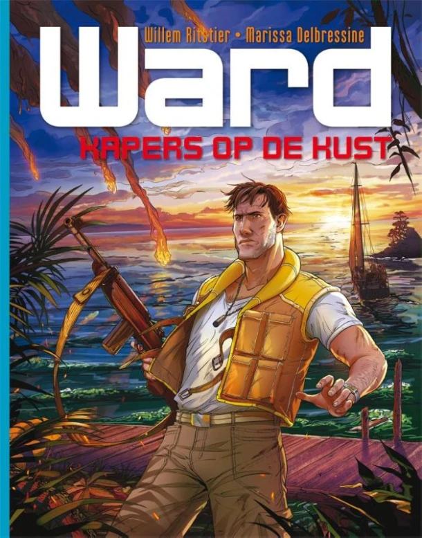 Kapers op de kust – Willem Ritstier – boek cover