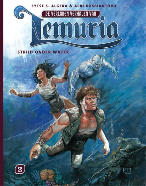 Strijd onder water – Sytse S. Algera – boek cover