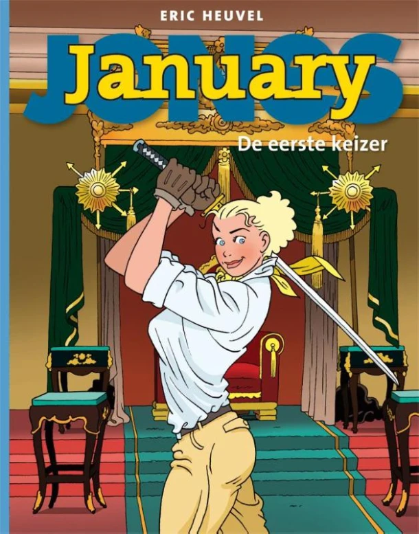 De eerste keizer – Eric Heuvel – boek cover