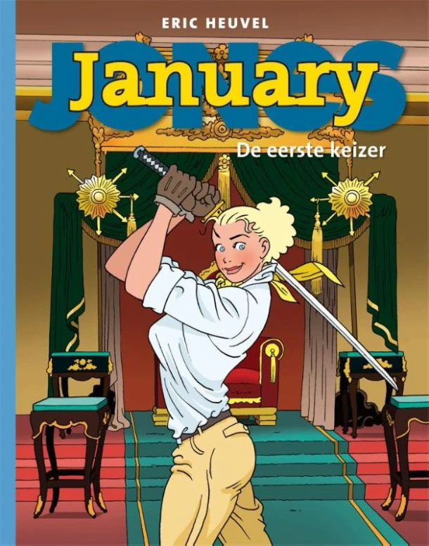 De eerste keizer – Eric Heuvel – boek cover