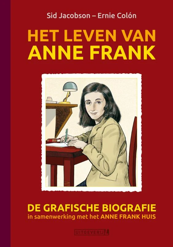 Het leven van Anne Frank – Sid Jacobson – boek cover