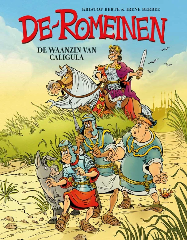 De waanzin van Caligula – Kristof Berte – boek cover