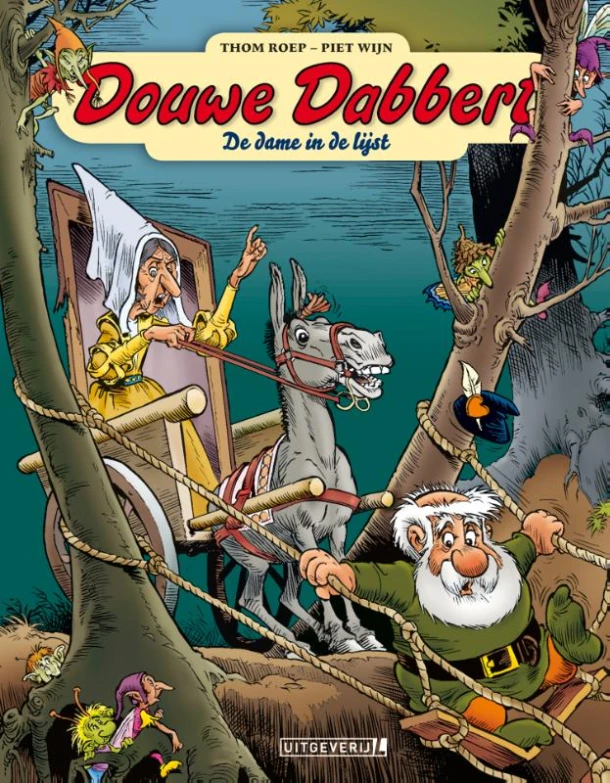 De dame in de lijst – Thom Roep – boek cover