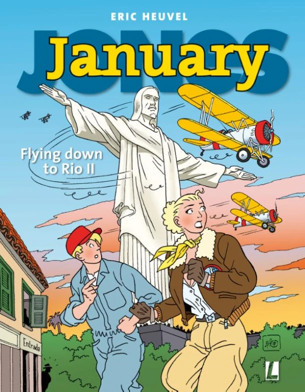 Flying down to Rio II – Eric Heuvel – boek cover