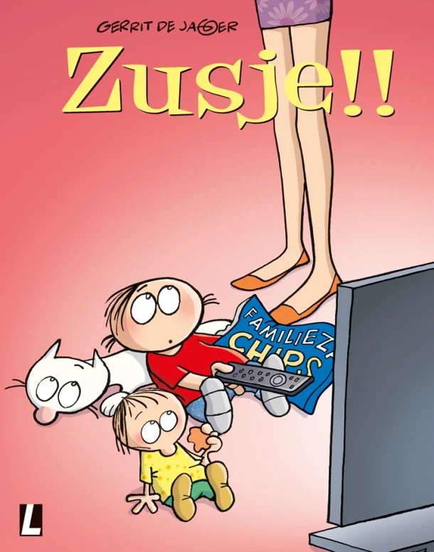 Zusje!! – Gerrit de Jager – boek cover
