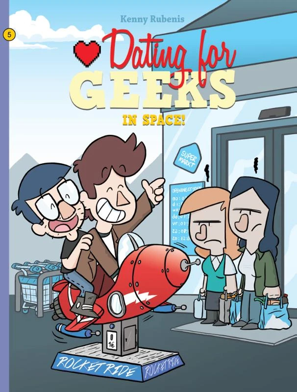 Dating for Geeks single space! – Kenny Rubenis – boek cover