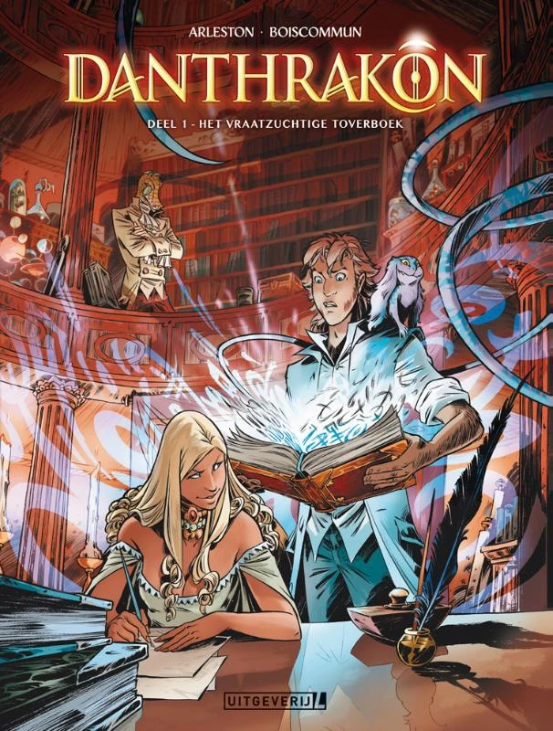 Het vraatzuchtige toverboek – Christophe Arleston – boek cover