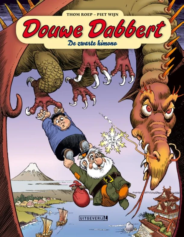 De zwarte kimono – Thom Roep – boek cover