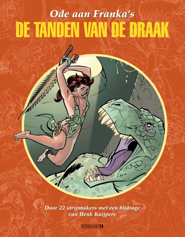 Ode aan Franka's De tanden van de draak #1 – Henk Kuijpers – boek cover