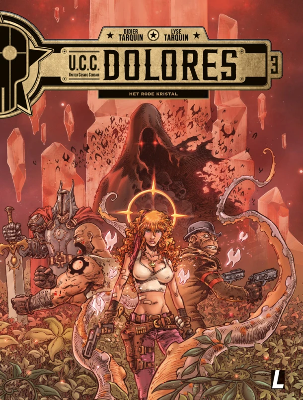 Het rode kristal – Didier Tarquin – boek cover
