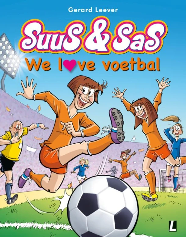 We love voetbal – Gerard Leever – boek cover