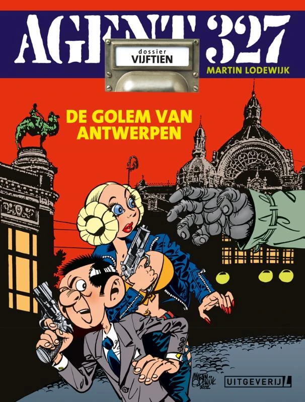 De golem van Antwerpen – Martin Lodewijk – boek cover