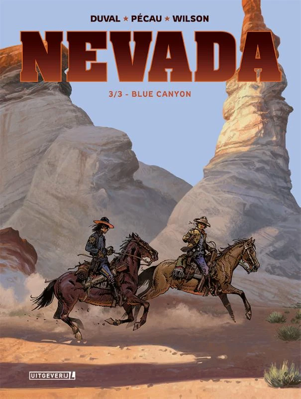 Nevada 3 Blue Canyon – Fred Duval – boek cover