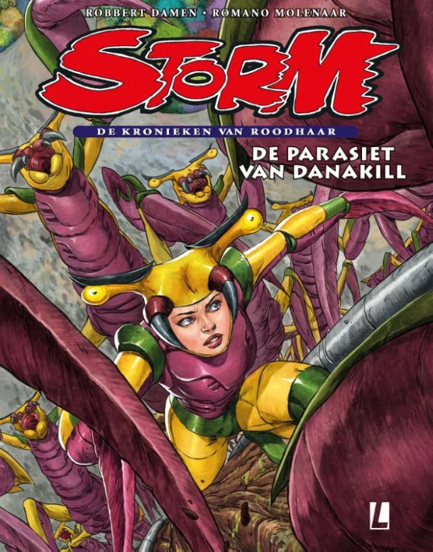 Roodhaar 07 - De parasiet van Danakill – Robbert Damen – boek cover