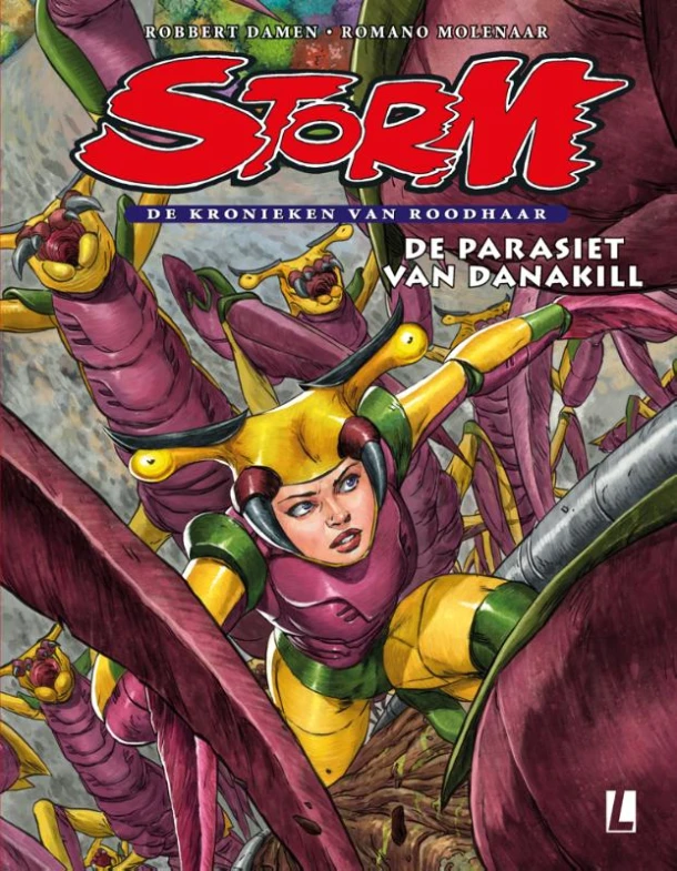 De parasiet van Danakill – Robbert Damen – boek cover