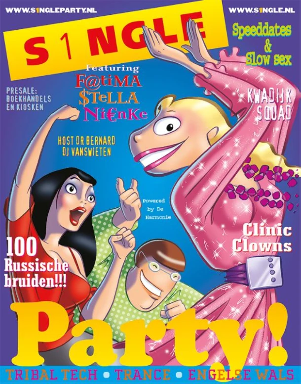 S1ngle Party – Hanco Kolk – boek cover