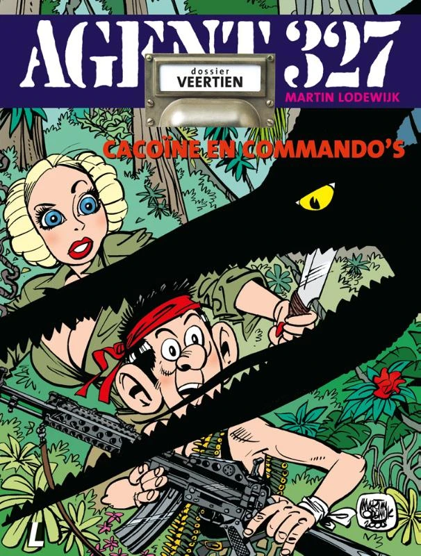 Cacoïne en commando's – Martin Lodewijk – boek cover