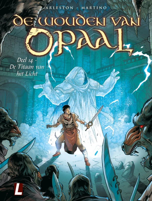 De Titaan van het Licht – Christophe Arleston – boek cover