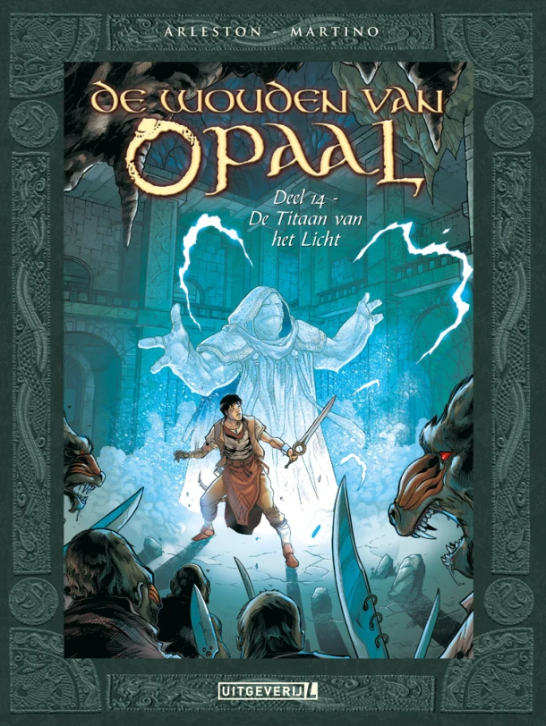 De Titaan van het Licht – Christophe Arleston – boek cover