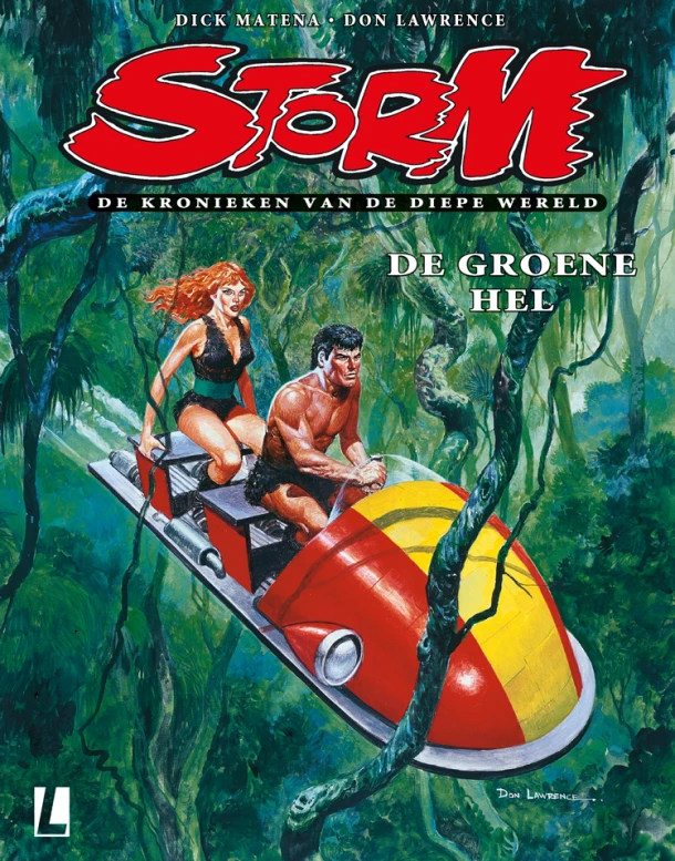 Storm 04 - De groene hel – Dick Matena – boek cover