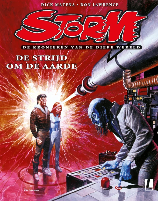 De strijd om de Aarde – Dick Matena – boek cover