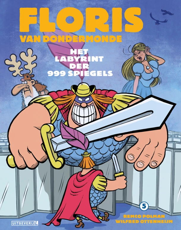 Het labyrint der 999 spiegels – Remco Polman – boek cover